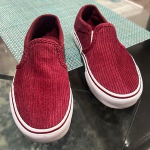 Maroon vans size 7.5